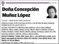 MUÑOZ LOPEZ,CONCEPCION
