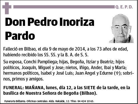 INORIZA PARDO,PEDRO