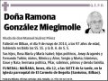 GONZALEZ MIEGIMOLLE,RAMONA