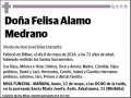 ALAMO MEDRANO,FELISA