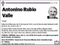 RUBIO VALLE,ANTONINO