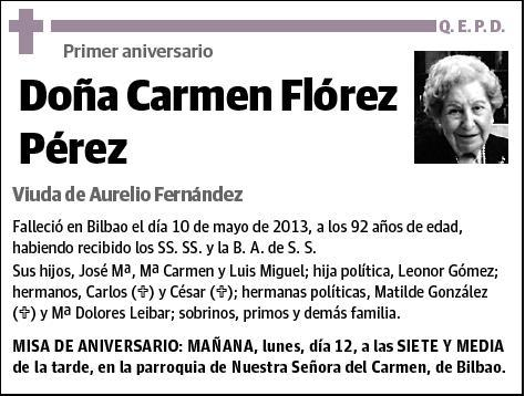 FLOREZ PEREZ,CARMEN