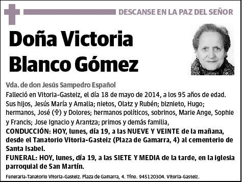 BLANCO GOMEZ,VICTORIA