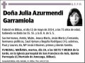 AZURMENDI GARRAMIOLA,JULIA