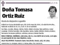 ORTIZ RUIZ,TOMASA