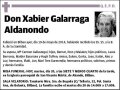 GALARRAGA ALDANONDO,XABIER
