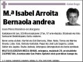 ARROITA BERNAOLA,Mª ISABEL