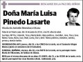 PINEDO LASARTE,MARIA LUISA