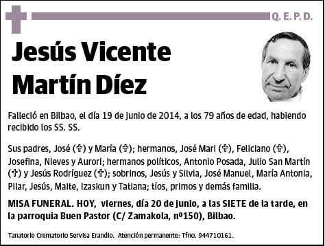 MARTIN DIEZ,JESUS VICENTE