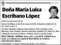 ESCRIBANO LOPEZ,MARIA LUISA
