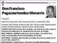 PAGAZAURTUNDUA OLAVARRIA,FRANCISCO