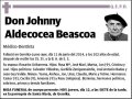 ALDECOCEA BEASCOA,JOHNNY