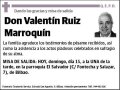 RUIZ MARROQUIN,VALENTIN