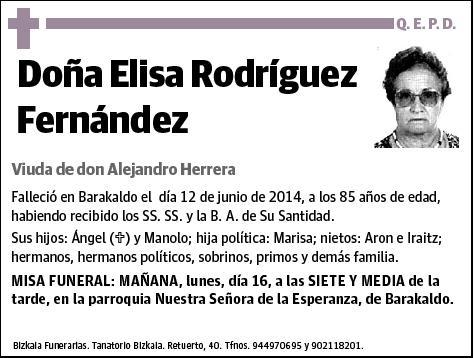 RODRIGUEZ FERNANDEZ,ELISA