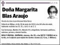 BLAS ARAUJO,MARGARITA