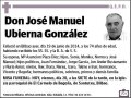UBIERNA GONZALEZ,JOSE MANUEL