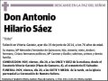HILARIO SAEZ,ANTONIO