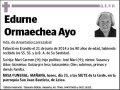 ORMAECHEA AYO,EDURNE