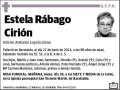 RABAGO CIRION,ESTELA