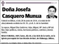 CASQUERO MUNUA,JOSEFA