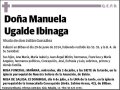 UGALDE IBINAGA,MANUELA