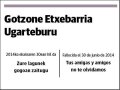 ETXEBARRIA UGARTEBURU,GOTZONE