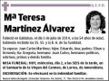 MARTINEZ ALVAREZ,Mª TERESA