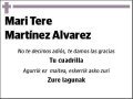 MARTINEZ ALVAREZ,MªI TERESA