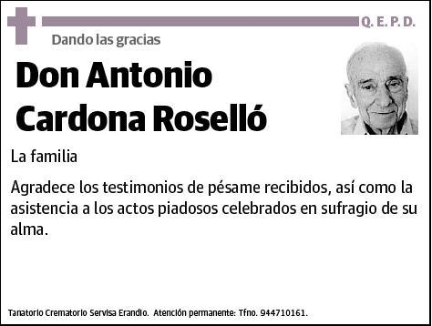 CARDONA ROSELLO,ANTONIO