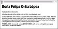 ORTIZ LÓPEZ,FELIPA