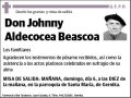 ALDECOCEA BEASCOA,JOHNNY