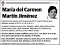 MARTIN JIMENEZ,MARIA DEL CARMEN