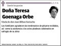 GOENAGA ORBE,TERESA