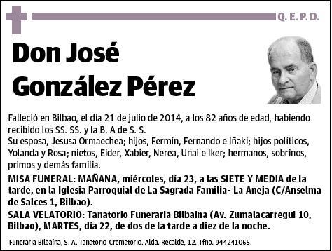 GONZALEZ PEREZ,JOSE