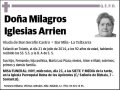 IGLESIAS ARRIEN,MILAGROS