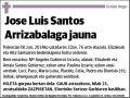 SANTOS ARRIZABALAGA,JOSE LUIS