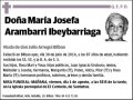ARAMBARRI IBEYBARRIAGA,MARIA JOSEFA
