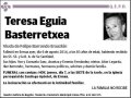 EGUIA BASTERRETXEA,TERESA