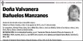 BAÑUELOS MANZANOS,VALVANERA