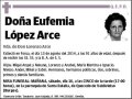 LOPEZ ARCE,EUFEMIA