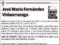 FERNANDEZ VIDAURRAZAGA,JOSE MARIA