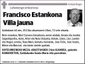 ESTANKONA VILLA,FRANCISCO