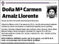 ARNAIZ LLORENTE,Mª CARMEN
