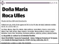 ROCA ULLES,MARIA
