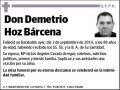 HOZ BARCENA,DEMETRIO