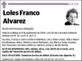 FRANCO ALVAREZ,LOLES