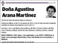 ARANA MARTINEZ,AGUSTINA