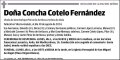 COTELO FERNANDEZ,CONCHA