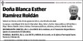 RAMIREZ ROLDAN,BLANCA ESTHER