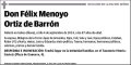 MENOYO ORTIZ DE BARRON,FELIX